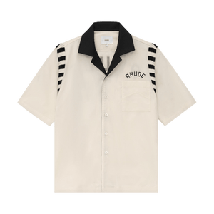 Rhude Chamonix Alpine Shirt 'White/Black'