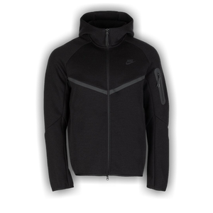 Nike Tech Full-Zip Windrunner Hoodie 'Black'