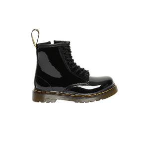 Dr. Martens 1460 Patent Leather Lace Up Boot Toddler 'Black'