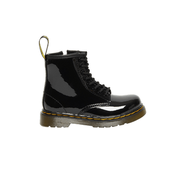 Dr. Martens 1460 Patent Leather Lace Up Boot Toddler 'Black'