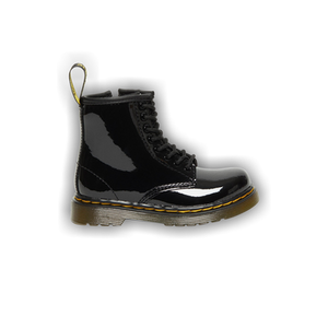 Dr. Martens 1460 Patent Leather Lace Up Boot Toddler 'Black'