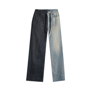 Balenciaga Fifty-Fifty Pants 'Grey/Outback Blue'