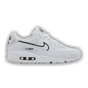Nike Air Max 90 'White Black Outlined Swoosh'