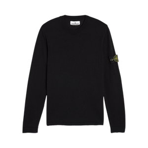 Stone Island Light Raw Stocking Stitch Sweatshirt 'Navy Blue'