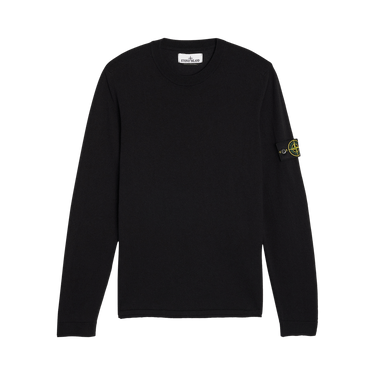 Stone Island Light Raw Stocking Stitch Sweatshirt 'Navy Blue'