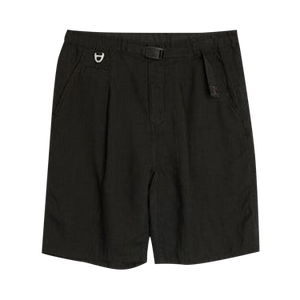 Undercover Belted Linen Short 'Black'