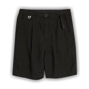 Undercover Belted Linen Short 'Black'
