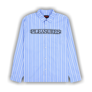 Pleasures Fetch Long-Sleeve Shirt 'Blue'