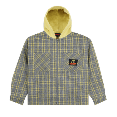 Pleasures Wolf Hooded Overshirt 'Grey'