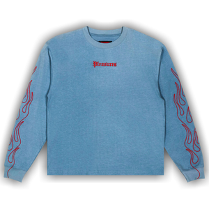 Pleasures Fiery Heavyweight Long-Sleeve 'Slate'