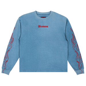 Pleasures Fiery Heavyweight Long-Sleeve 'Slate'