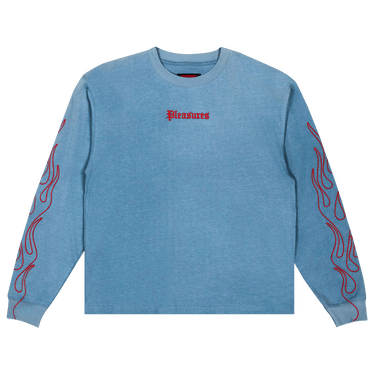 Pleasures Fiery Heavyweight Long-Sleeve 'Slate'