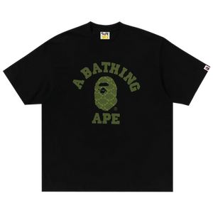 BAPE College Monogram College Relaxed Fit Tee 'Black'