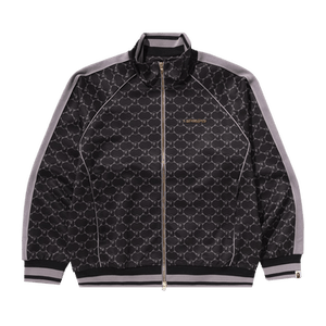 BAPE College Monogram Logo Relaxed Fit Track Jacket 'Black'