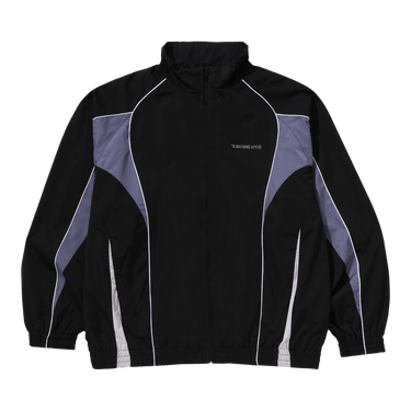 BAPE Bathing Ape Logo Nylon Track Jacket 'Black'