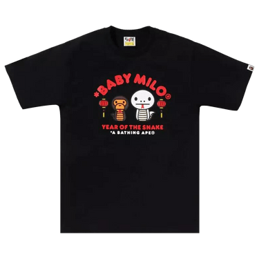 BAPE Year Of The Snake Baby Milo Tee 'Black'