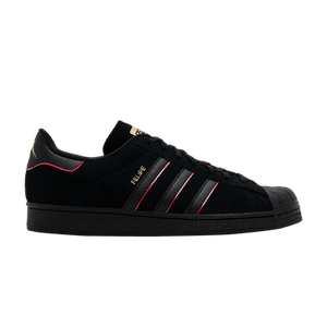 Felipe Gustavo x adidas Superstar ADV 'Black Scarlet'