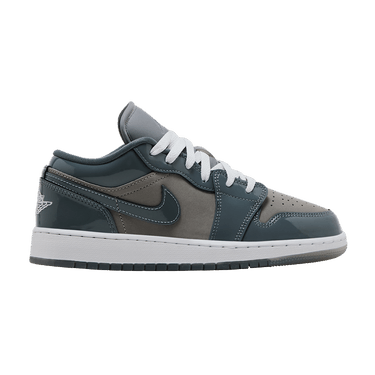 Air Jordan 1 Low GS 'Patent Cool Grey'