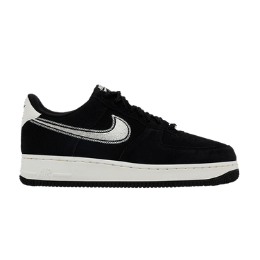 Nike Air Force 1 '07 LV8 'Embroidered Swoosh - Black Sail'