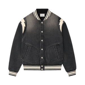 Rhude Denim Lightning Bomber 'Black'