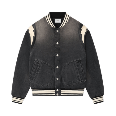 Rhude Denim Lightning Bomber 'Black'