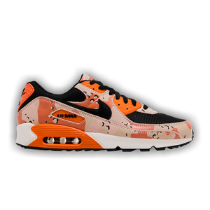 Nike Air Max 90 Premium 'Camo Pack - Bio Beige Safety Orange'