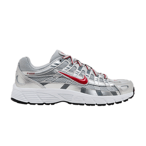 Nike P-6000 GS 'Metallic Silver Gym Red'