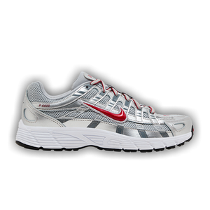 Nike P-6000 GS 'Metallic Silver Gym Red'