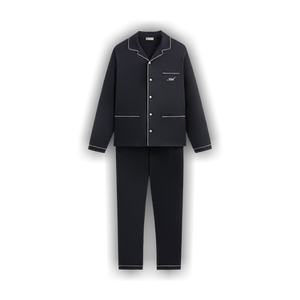 Kith Script Pajama Set 'Black'