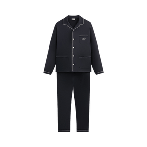 Kith Script Pajama Set 'Black'