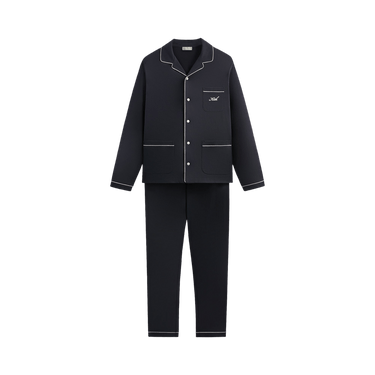 Kith Script Pajama Set 'Black'