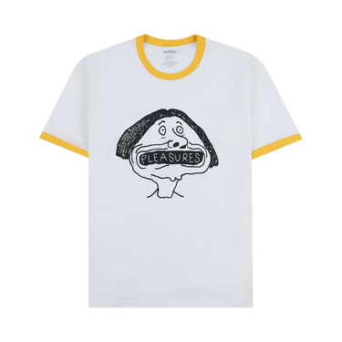 Pleasures Mouthful Ringer T-Shirt 'Natural'