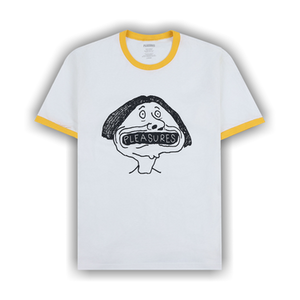 Pleasures Mouthful Ringer T-Shirt 'Natural'