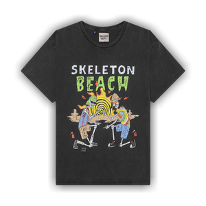 Gallery Dept. Skeleton Beach Tee 'Vintage Black'