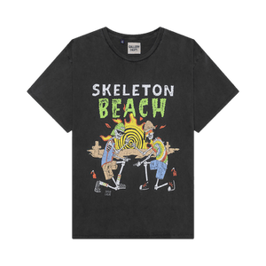 Gallery Dept. Skeleton Beach Tee 'Vintage Black'