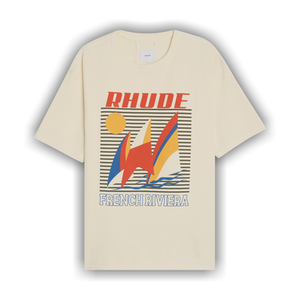 Rhude Poster Tee 'Vintage White'