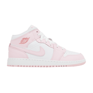 Air Jordan 1 Mid GS 'Pink Foam Fire Red'