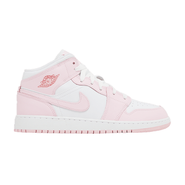 Air Jordan 1 Mid GS 'Pink Foam Fire Red'