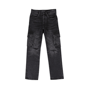 PURPLE BRAND Relaxed Cargo Skinny Jeans 'Black'