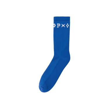 PURPLE BRAND Monogram Crew Socks 'Blue'