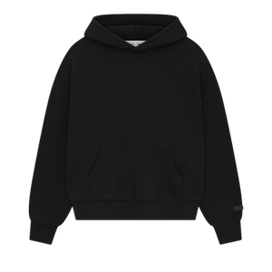 Fear of God Essentials Classic Fit Fleece Hoodie 'Jet Black'