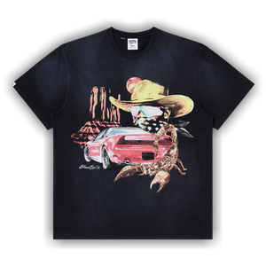 Billionaire Boys Club Oversize Fit Wrangler T-Shirt 'Black'