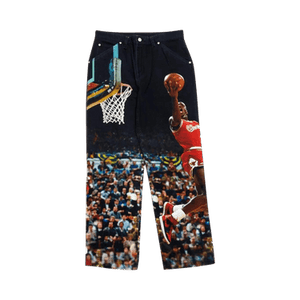 Air Jordan Printed Twill Pants 'Black'