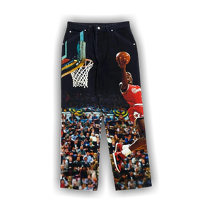 Air Jordan Printed Twill Pants 'Black'