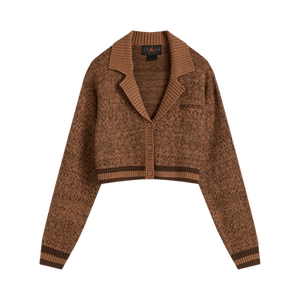 Air Jordan Knit Cardigan 'Archaeo Brown'