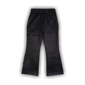 Nike Sportswear Mid-Rise Zip Flared Pants 'Black/Obsidian'