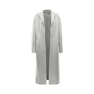 Nike Sportswear Tech Fleece Oversized Duster Jacket 'Light Grey Heather/Black'