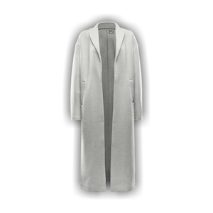 Nike Sportswear Tech Fleece Oversized Duster Jacket 'Light Grey Heather/Black'