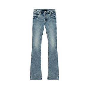PURPLE BRAND Super Stack Flare 'Mid Indigo'
