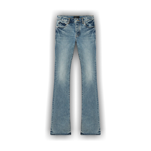 PURPLE BRAND Super Stack Flare 'Mid Indigo'